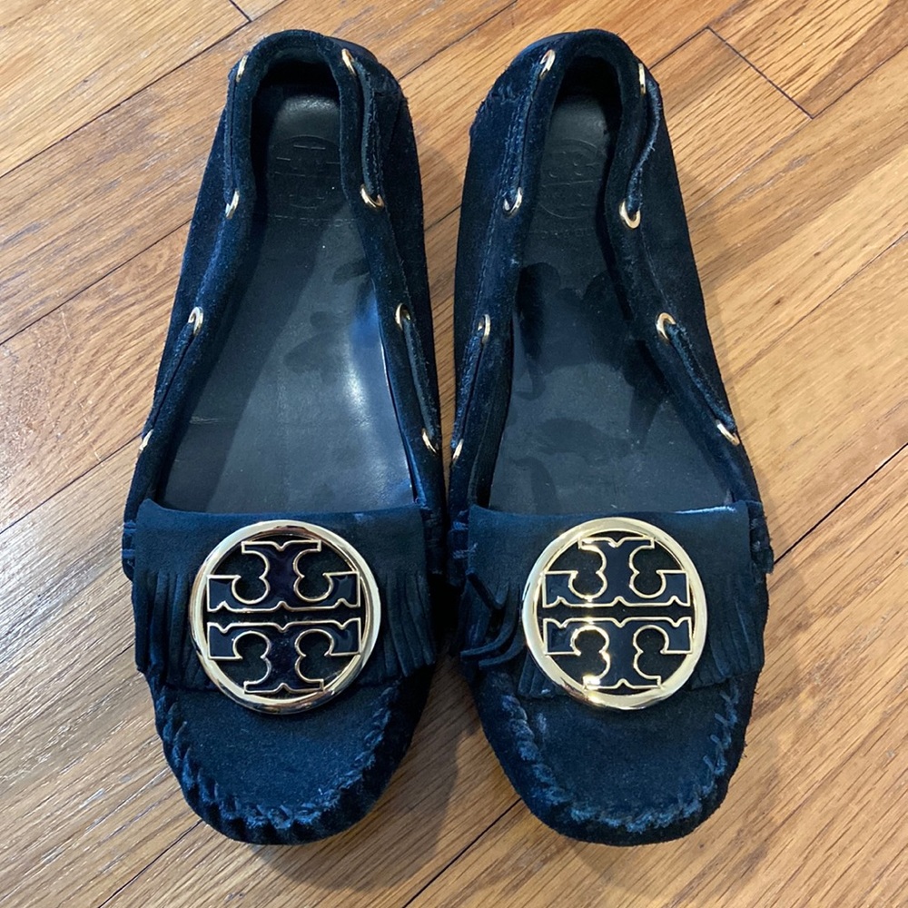 Black Tory Burch Moccasin